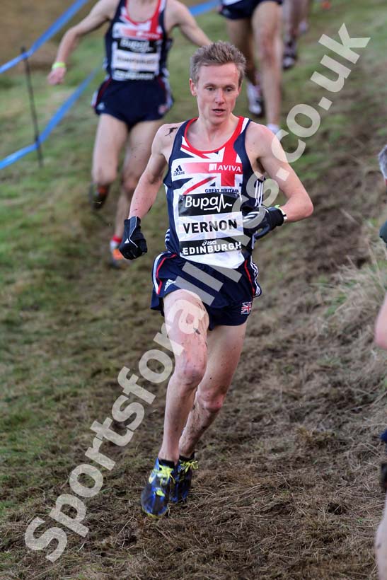 Senior Men,  Steve Vernon, BUPA Great Edinburgh Cross Country.